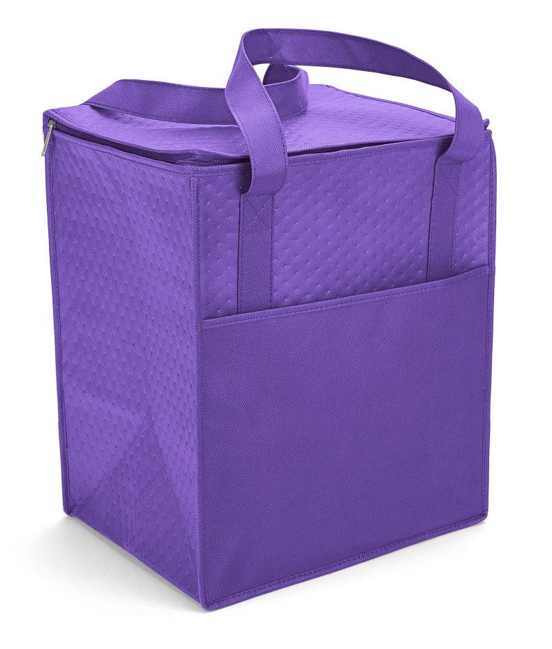 Custom Therm-O Super Tote™ - Insulated Tote - Sparkle with logo - 5