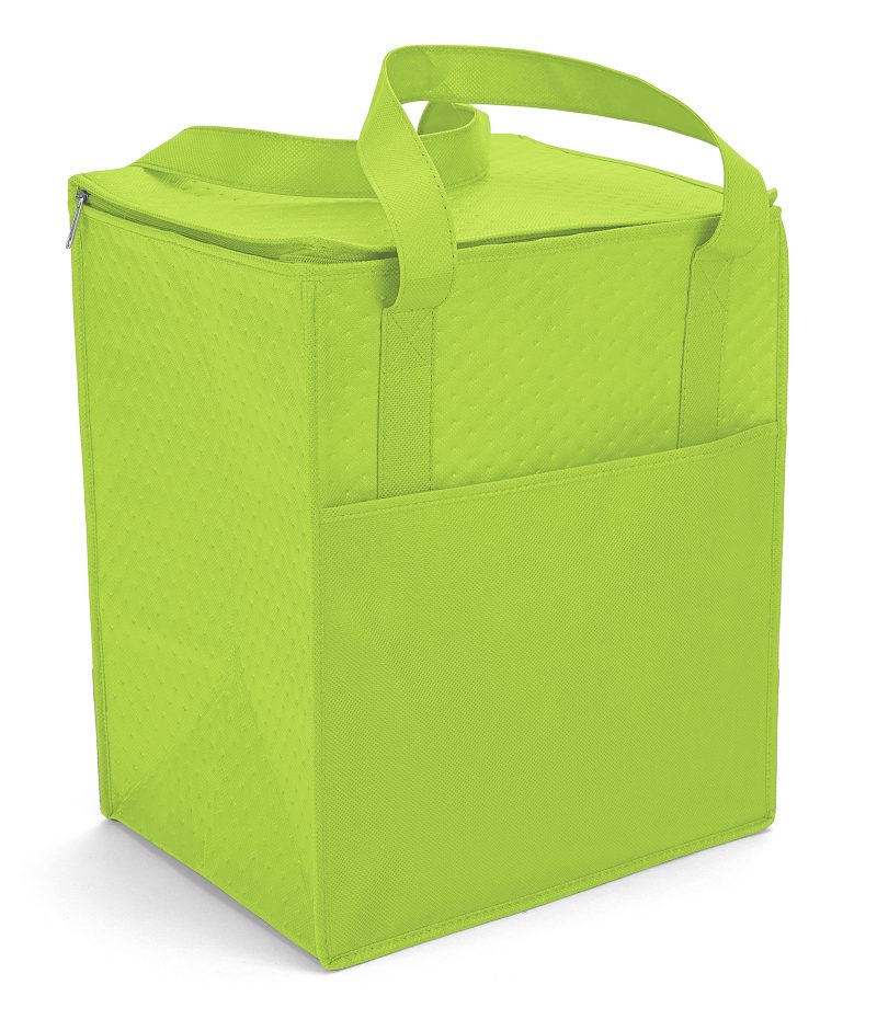 Custom Therm-O Super Tote™ - Insulated Tote - Sparkle with logo - 9