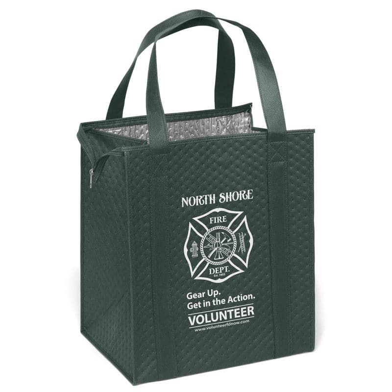 Custom Therm-O-Tote™ - Insulated Tote - Screen Print with logo - 6