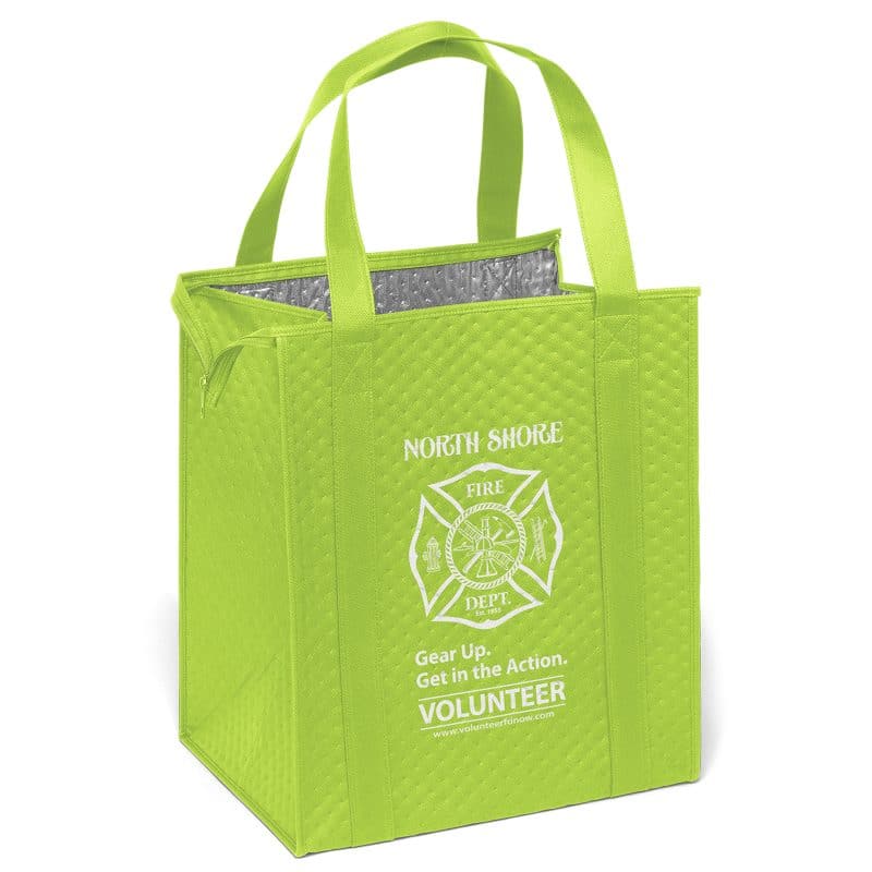 Custom Therm-O-Tote™ - Insulated Tote - Screen Print with logo - 8