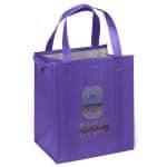 Custom Therm-O-Tote™ - Insulated Tote - Sparkle with logo - 4
