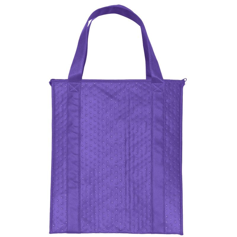 Custom Therm-O-Tote™ - Insulated Tote - Sparkle with logo - 5