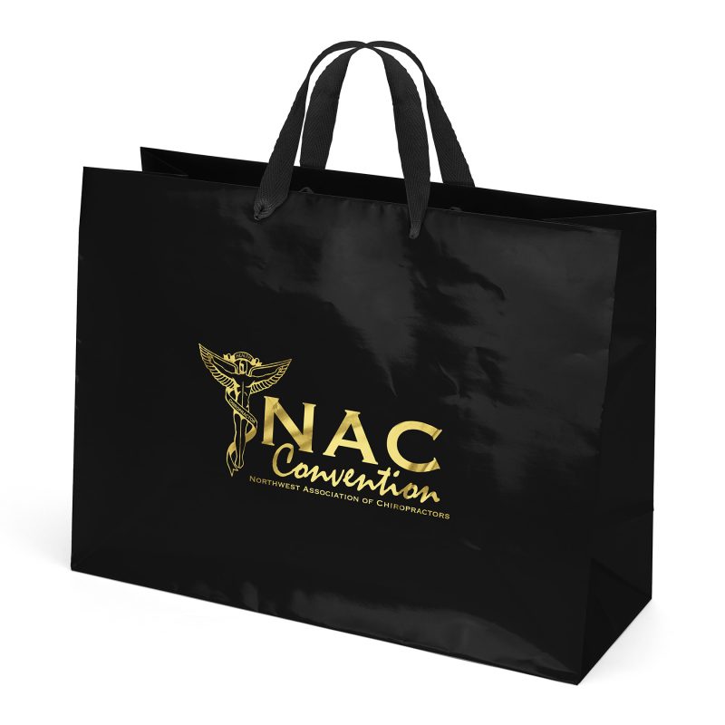 Custom Tiara™ - Gloss Eurotote - Foil Print with logo - 3