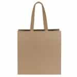 Custom Tuscan™ - Eco Kraft-Brown Matte-Laminated Eurotote - Foil Print with logo - 1