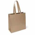 Custom Tuscan™ - Eco Kraft-Brown Matte-Laminated Eurotote - Foil Print with logo - 2