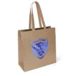 Custom Tuscan™ - Eco Kraft-Brown Matte-Laminated Eurotote - Foil Print with logo - 3