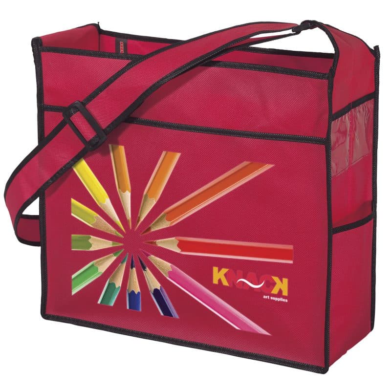 Custom Ultimate™ - Non-Woven Tote - ColorVista with logo - 3