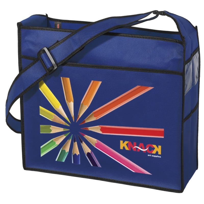 Custom Ultimate™ - Non-Woven Tote - ColorVista with logo - 5