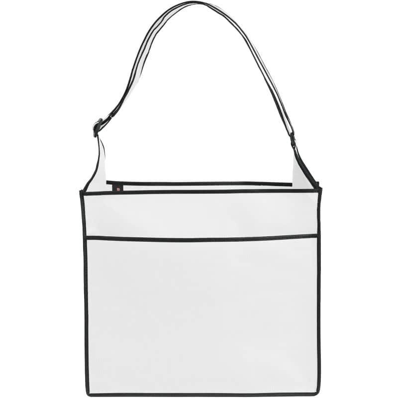 Custom Ultimate™ - Non-Woven Tote - Sparkle with logo - 1