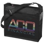 Custom Ultimate™ - Non-Woven Tote - Sparkle with logo - 3