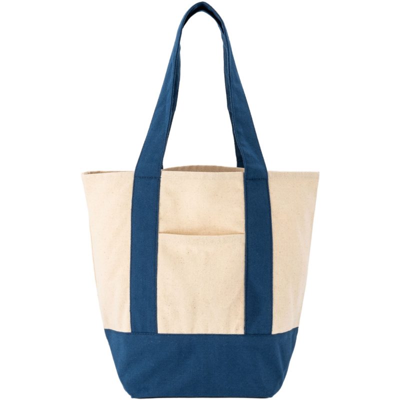 Custom Saratoga Mini Cotton Canvas Tote with logo - 5