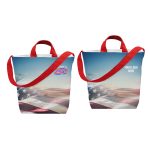 Custom America250™ Sublime Series Rpet Satchel Tote Bag with logo