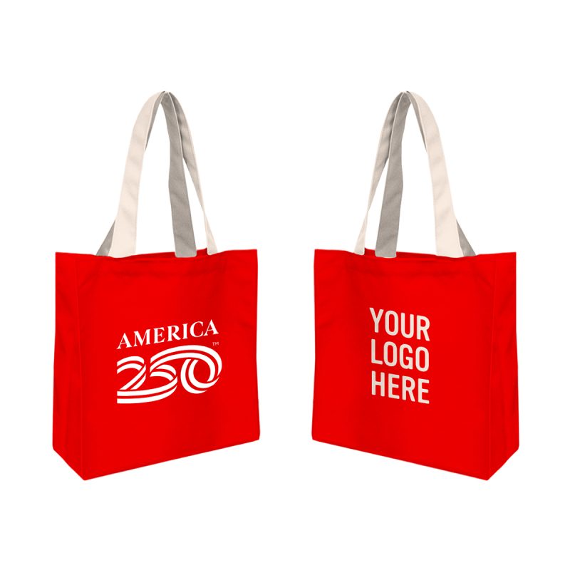 Custom America250™ Sublime Series Tote Bag with logo