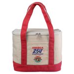 Custom Patriotic Cooler Tote with logo - 2