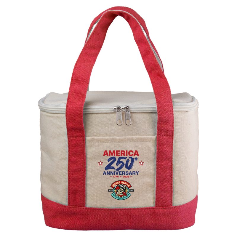 Custom Patriotic Cooler Tote with logo - 2