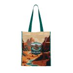 Custom Import Square Off Laminated Non-Woven Tote with logo - 3