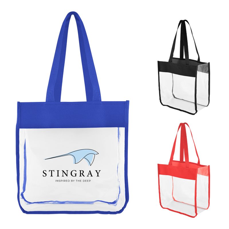 Custom Cassie Clear Eva Tote Bag with logo