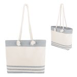Custom Marlo 10 Oz. Recycled Cotton Tote Bag With Twist Rope Handles with logo - 8