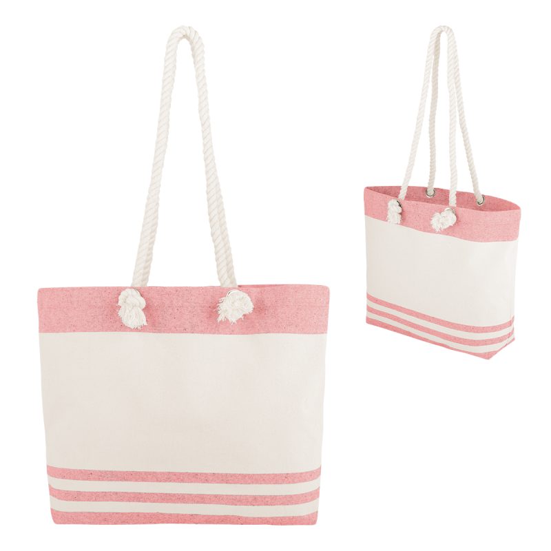 Custom Marlo 10 Oz. Recycled Cotton Tote Bag With Twist Rope Handles with logo - 9