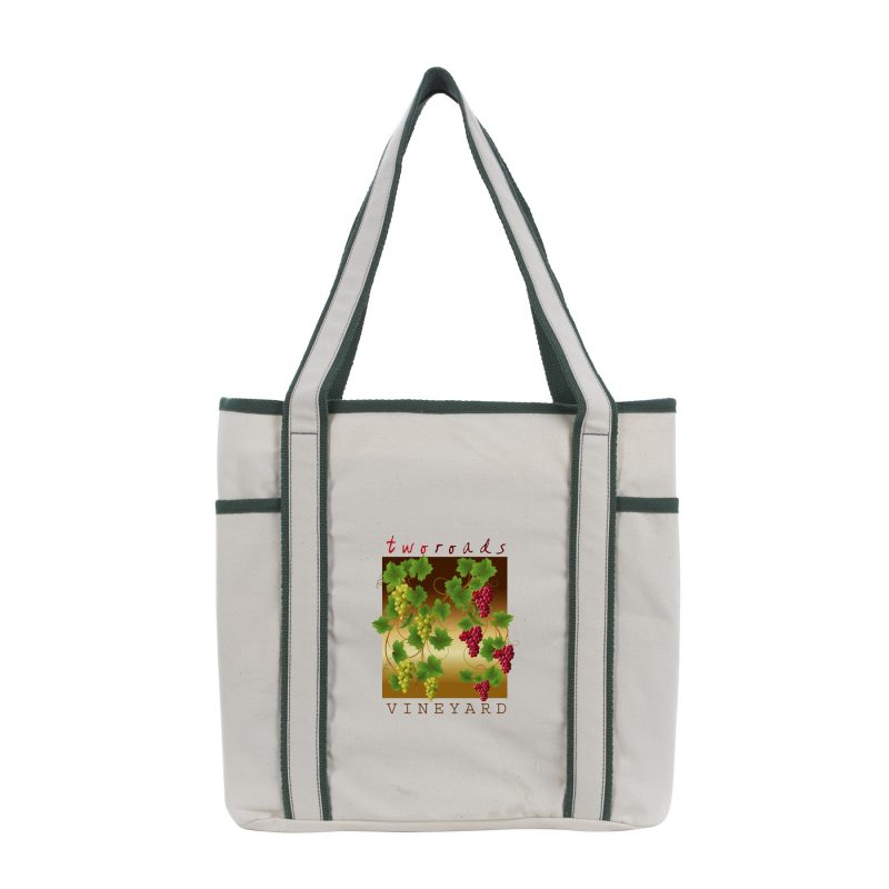 Custom Atchison® All-Purpose Recycled Cotton Tote with logo - 2