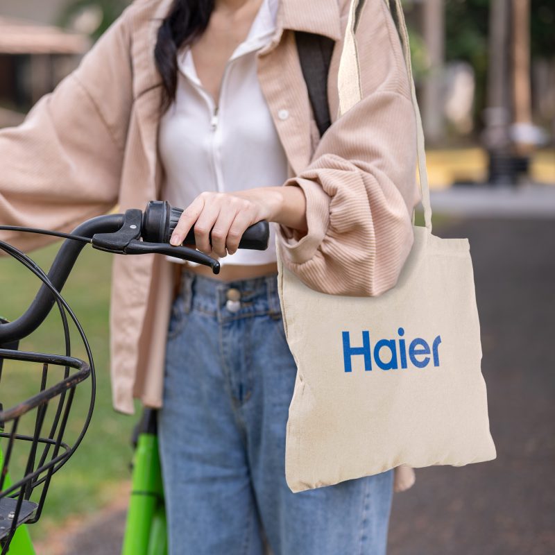 Custom ReCotton Tote Bag with logo - 2