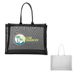 Custom Ventus Mesh Tote Bag with logo