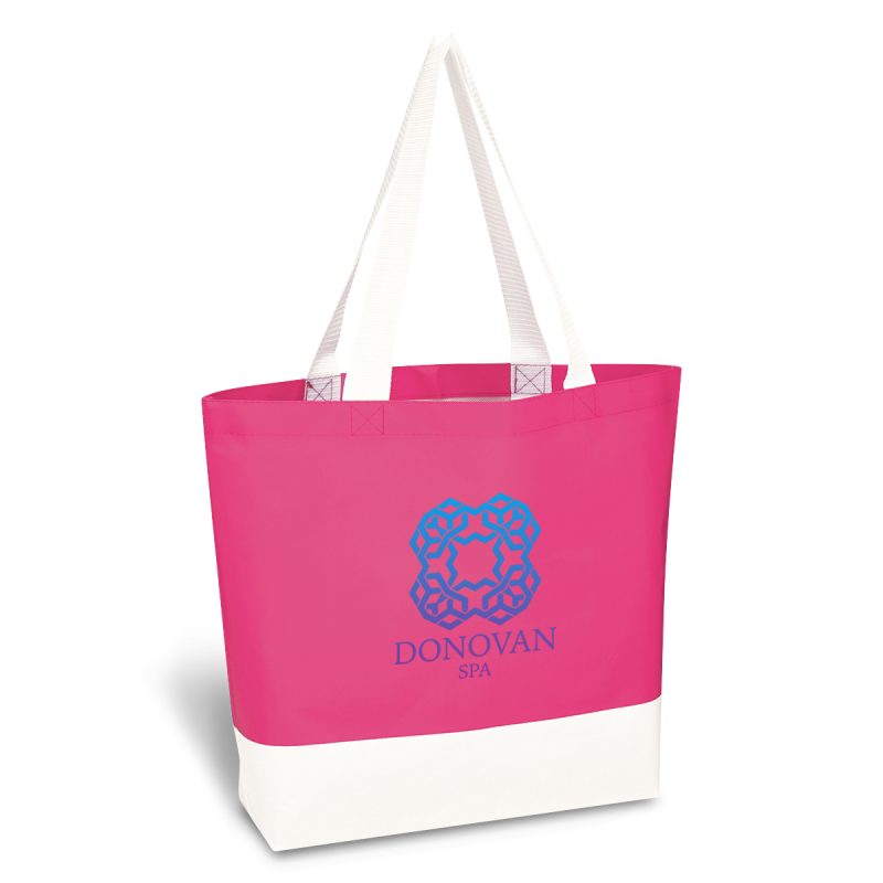 Custom Charisma Laminated Recycled Non-woven Tote Bag with logo - 5