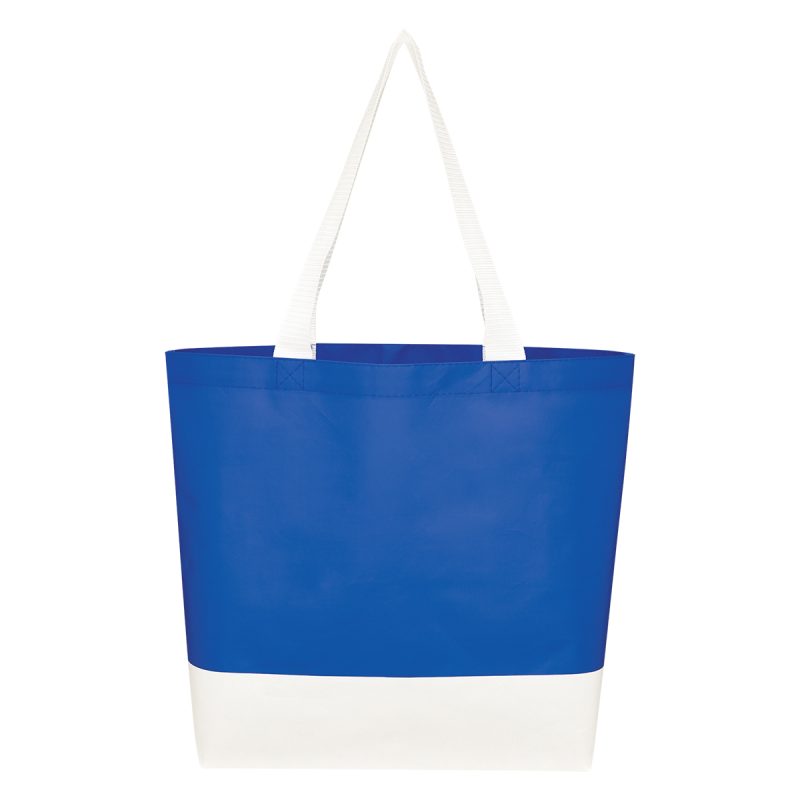 Custom Charisma Laminated Recycled Non-woven Tote Bag with logo - 7