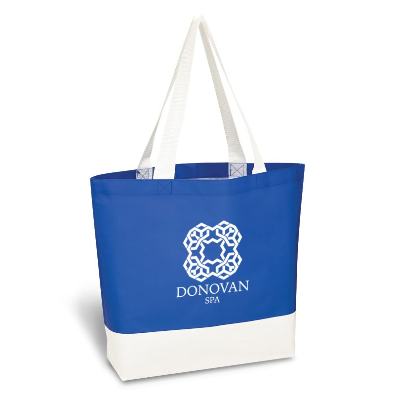 Custom Charisma Laminated Recycled Non-woven Tote Bag with logo - 8