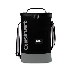 Custom Cuisinart Outdoors Bottle Cooler Tote - Black with logo
