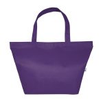 Custom Naomi Non-Woven Recycled Gussetted Tote Bag with logo - 1