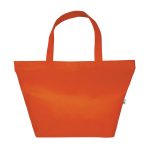 Custom Naomi Non-Woven Recycled Gussetted Tote Bag with logo - 3
