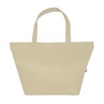 Custom Naomi Non-Woven Recycled Gussetted Tote Bag with logo - 6