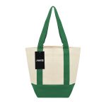 Custom Aws Mini Starboard 10 Oz. Recycled Cotton Canvas Tote Bag with logo - 1