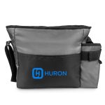 Custom CarryCool Lunch Tote with Bottle Holder with logo - 7