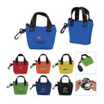 Custom Colette Mini Tote Bag Charm with logo