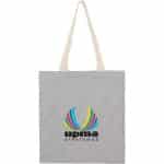 Custom Dakota 5oz Recycled Cotton Tote with logo - 7