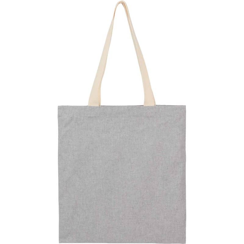 Custom Dakota 5oz Recycled Cotton Tote with logo - 9