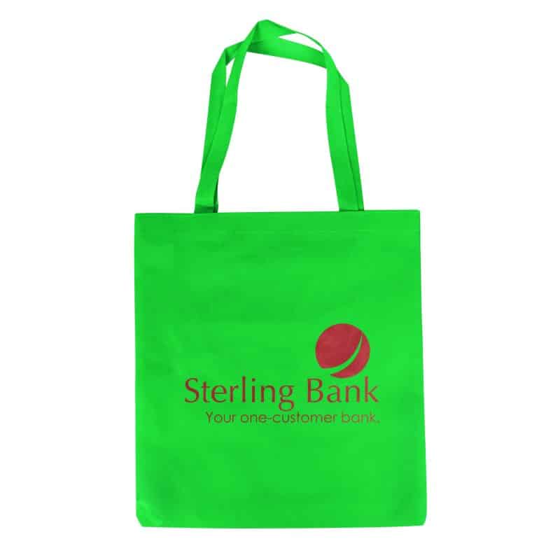Custom Eco Savings Non-Woven Tote with logo - 8