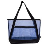 Custom EcoCarry rPET Mesh Tote Bag with logo - 1