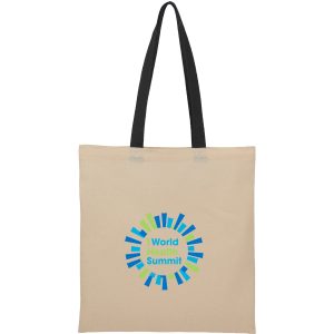 Custom Nebraska 4oz Recycled Cotton Convention Tote with logo