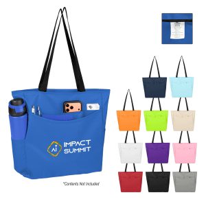 Custom Outline Rept Convention Tote Bag with logo