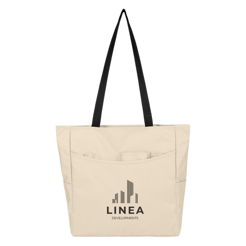 Custom Outline Rept Convention Tote Bag with logo - 6