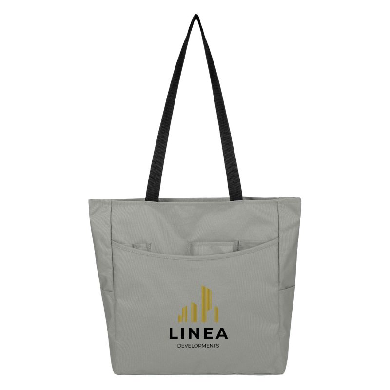 Custom Outline Rept Convention Tote Bag with logo - 8