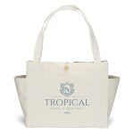 Custom Sandford™ Deluxe Canvas Tote - Screen Print (18" x 8" x 15") with logo