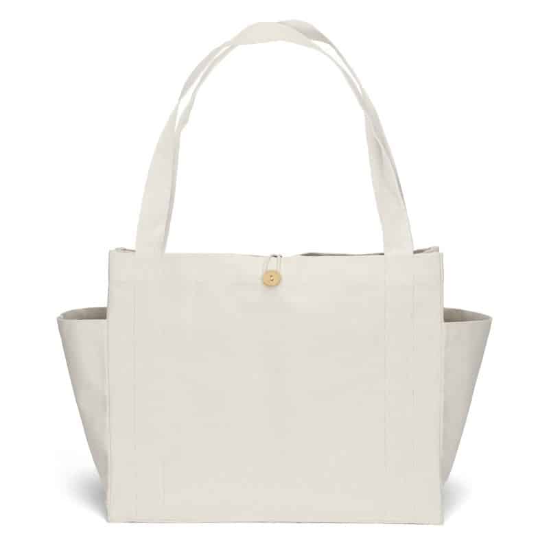 Custom Sandford™ Deluxe Canvas Tote - Sparkle (18" x 8" x 15") with logo - 1