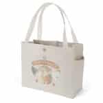Custom Sandford™ Deluxe Canvas Tote - Sparkle (18" x 8" x 15") with logo - 2