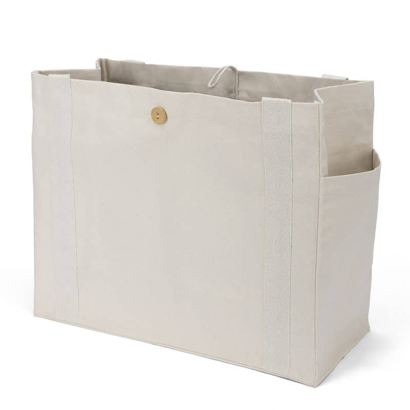 Custom Sandford™ Deluxe Canvas Tote - Sparkle (18" x 8" x 15") with logo - 5
