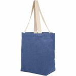Custom Sol Jute Classic Shopper Tote with logo - 3
