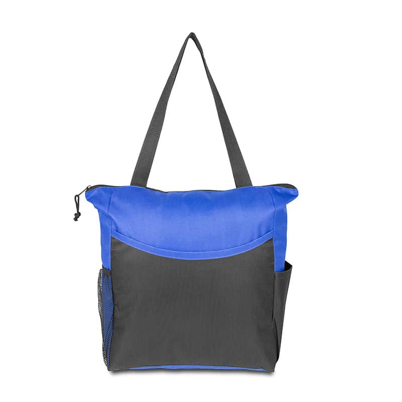 Custom Two-Tone Promotional Campaign Tote Bag (Closeout) with logo - 1
